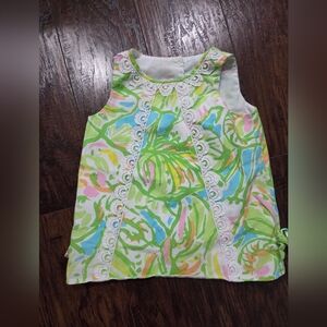 Lilly Pulitzer Kids Tropical Print Blouse